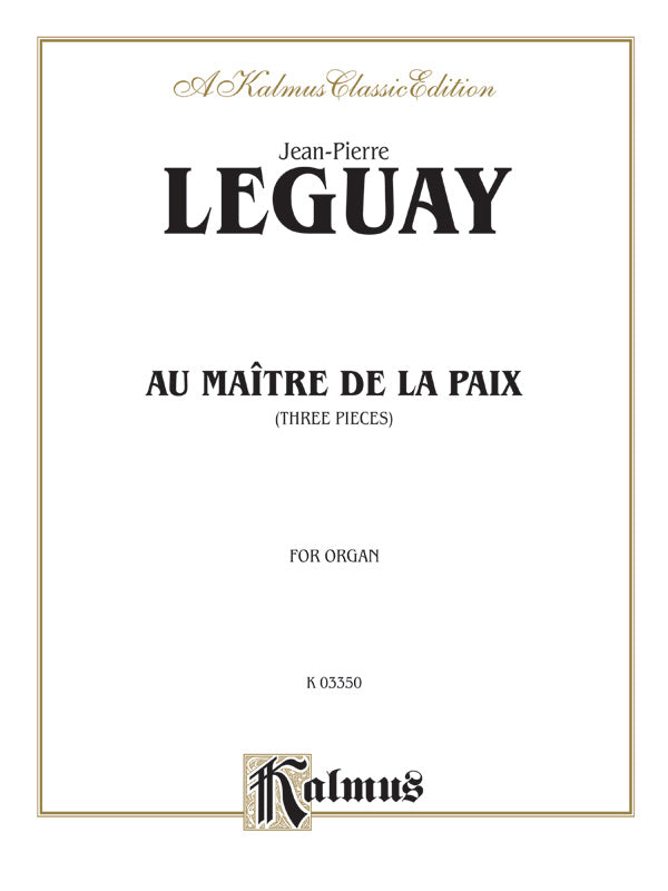 Au Maitre De La Paix Cover Image
