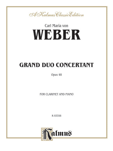 Grand Duo Concertant, Opus 48 Cover Image