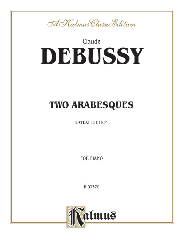 Deux Arabesques Cover Image