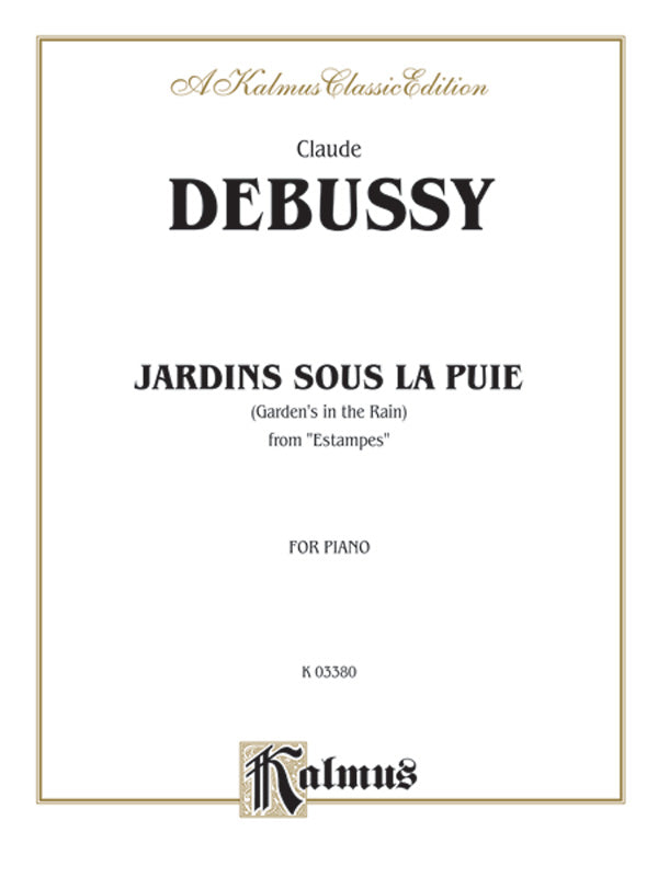 Debussy: Jardins Sous la Pluie Sheet Music Preview
