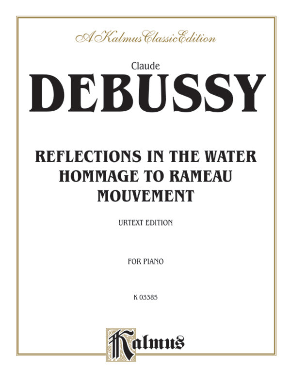 Debussy: Reflets Dans L'eau Sheet Music Preview