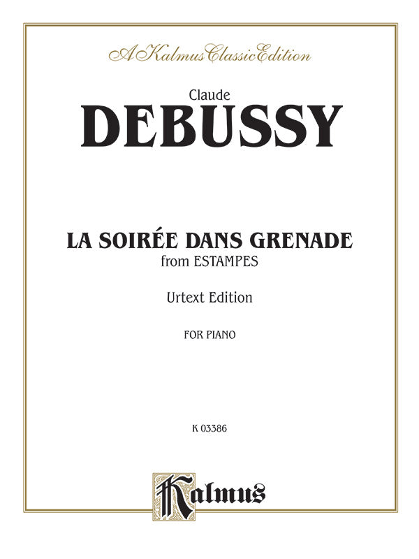Soiree en Grenade (from <I>Estampes</I>) Cover Image
