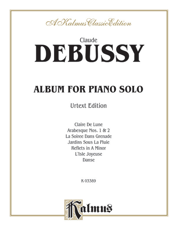 Album for Piano Solo (Urtext Edition) Cover Image
