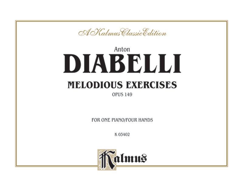Melodious Exercises, Opus 149 Cover Image
