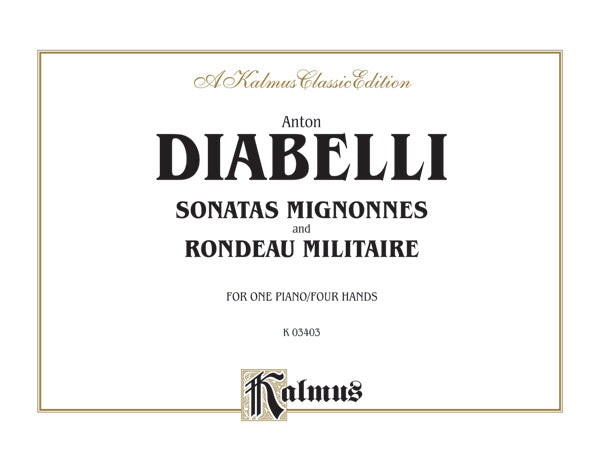 Rondeau Militaire and Sonatas Mignonnes Cover Image