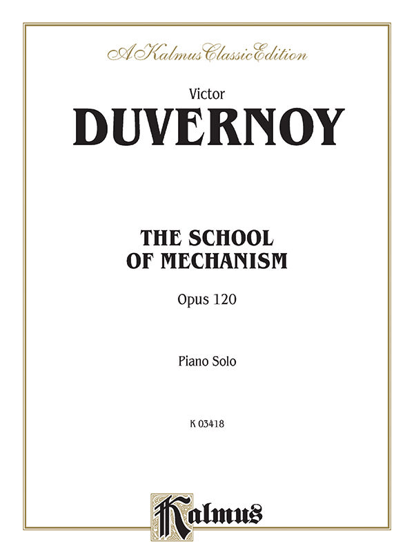 School of Mechanism, Opus 120 Cover Image