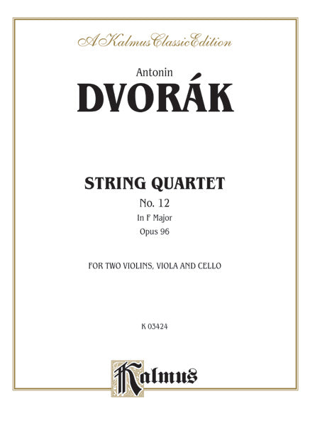 String Quartet in F, Opus 96 Cover Image