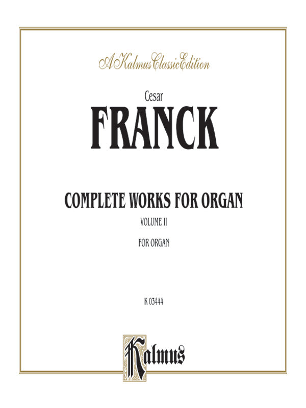 Organ Works, Volume II Cover Image