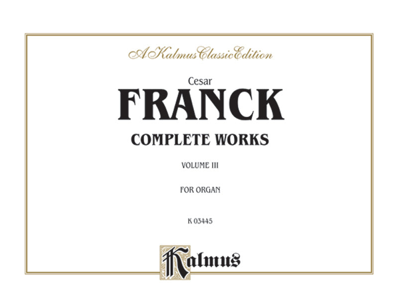Organ Works, Volume III Cover Image