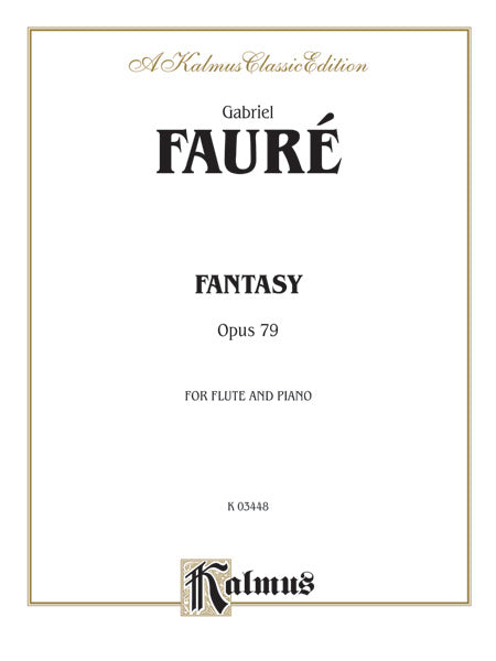 Fauré: Fantasy, Op. 79 Sheet Music Preview