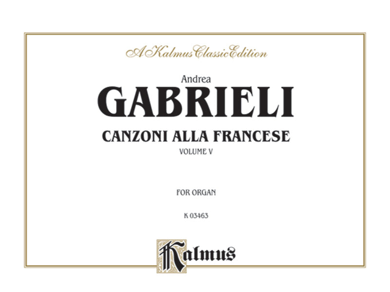 Organ Works, Volume V Cover Image