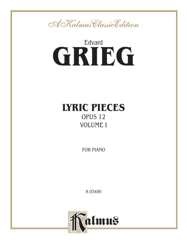 Lyric Pieces, Opus 12 Cover Image