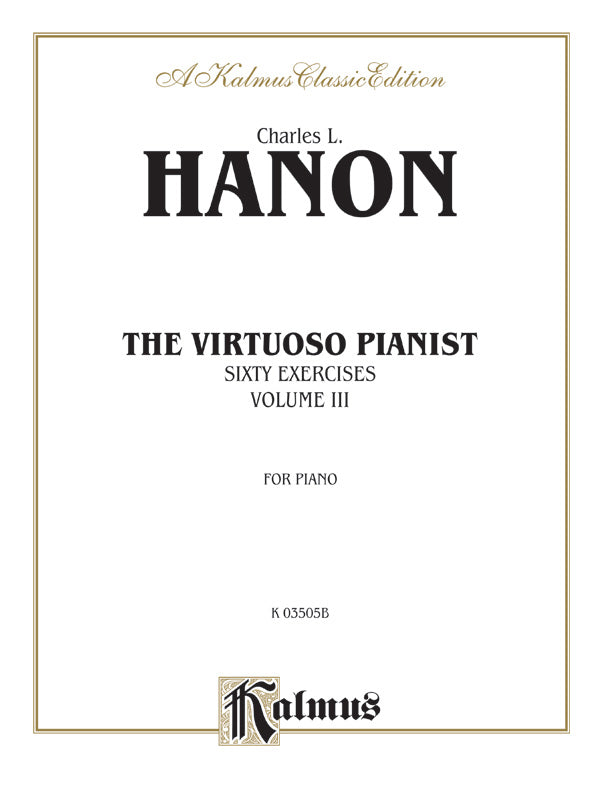 The Virtuoso Pianist, Volume III Cover Image