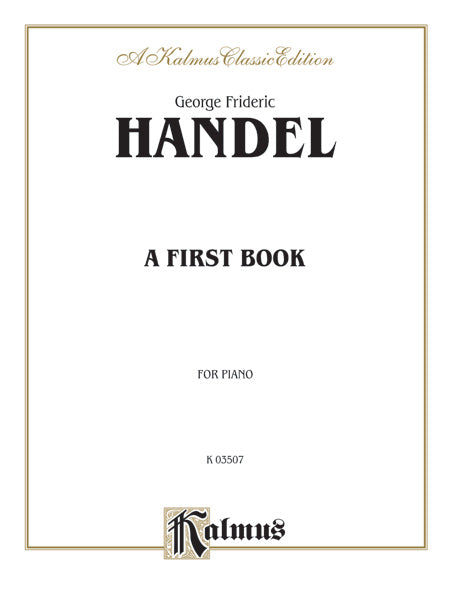 A First Book Cover Image