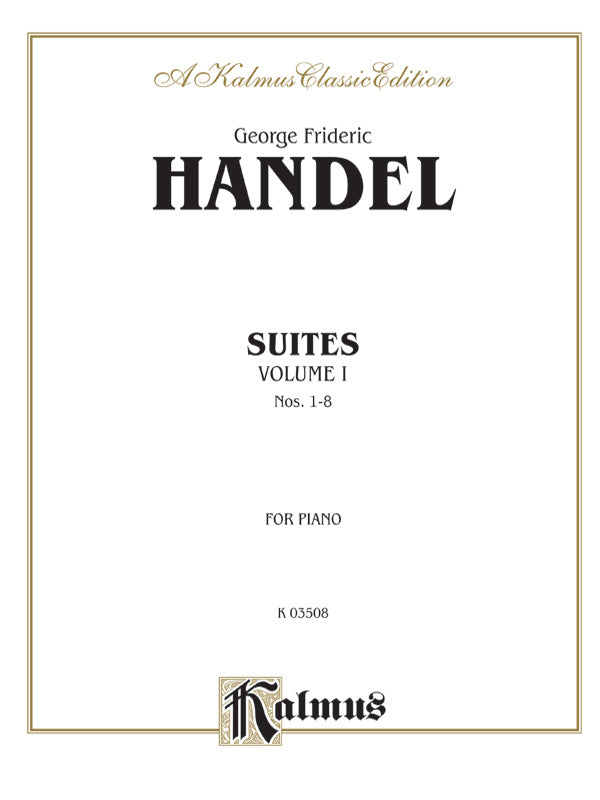 Suites, Volume I (Nos. 1-8) Cover Image
