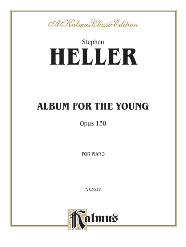 Album for the Young, Opus 138 Cover Image