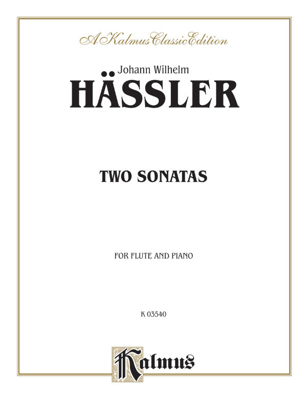 Two Sonatas Cover Image