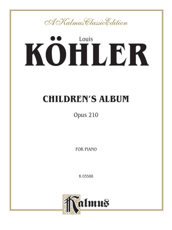 Children's Album, Opus 210 Cover Image