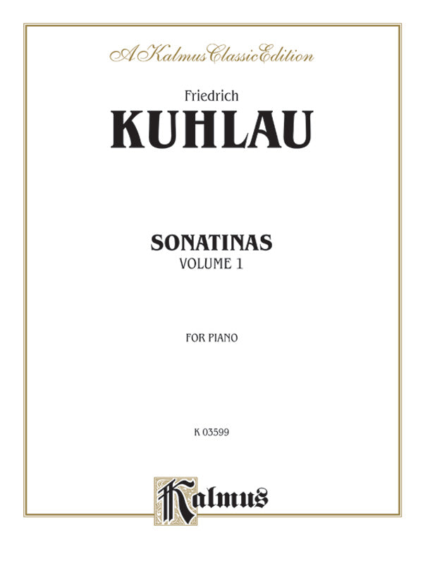 Kuhlau: Sonatinas (Volume I) Sheet Music Preview