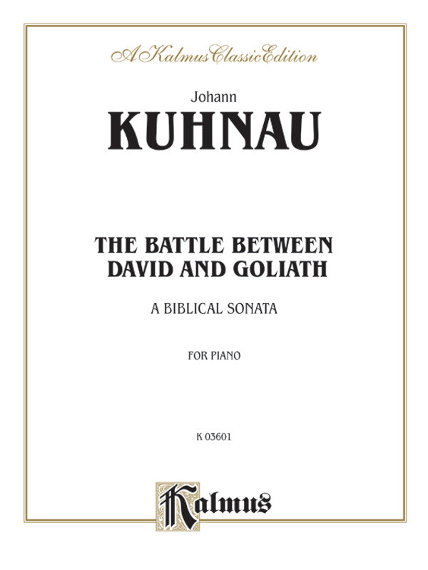 Sonata: "David and Goliath" Cover Image