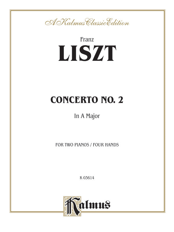 Piano Concerto No. 2 in A Major Cover Image