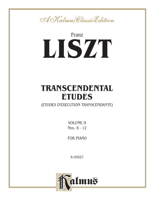 Transcendental Etudes, Volume II Cover Image