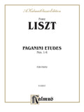Paganini Etudes Nos. 1--6 Cover Image