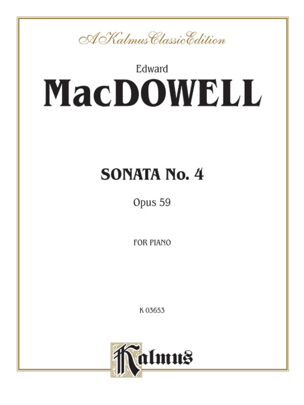Sonata No. 4, Op 59 Cover Image