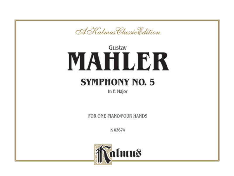 Mahler: Symphony No. 5, in E Major Sheet Music Preview