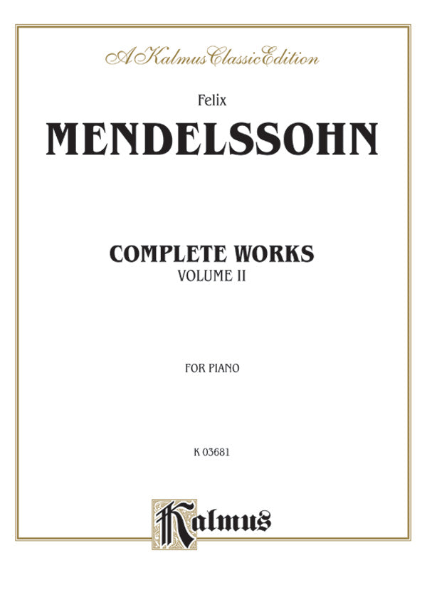 Complete Works, Volume II Cover Image