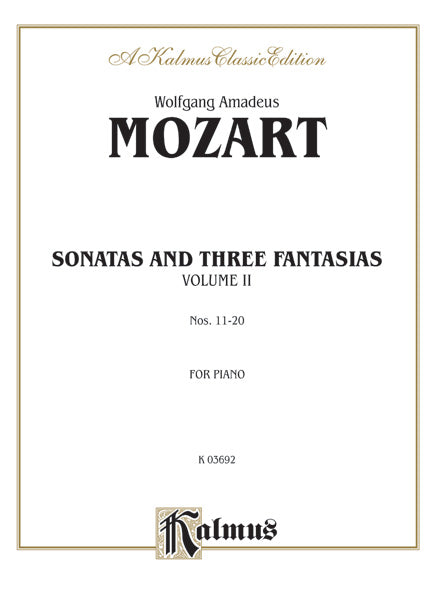 Mozart: Sonatas (Volume B) Sheet Music Preview