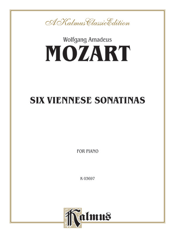 Mozart: Six Viennese Sonatinas Sheet Music Preview