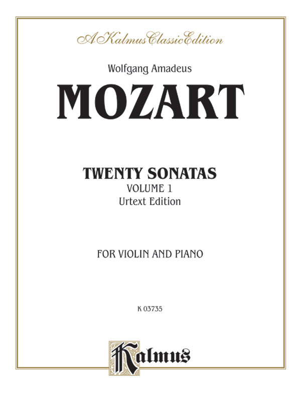 Twenty Sonatas (Urtext Edition) Cover Image