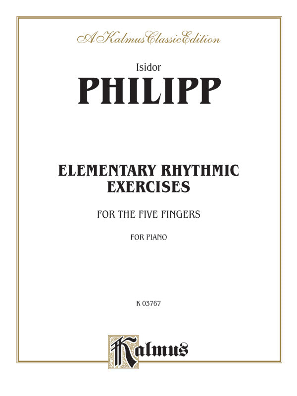 Philipp: Elementary Rhythmic Exercises for the Five Fingers Sheet Music Preview