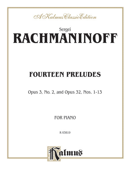 Fourteen Preludes Cover Image
