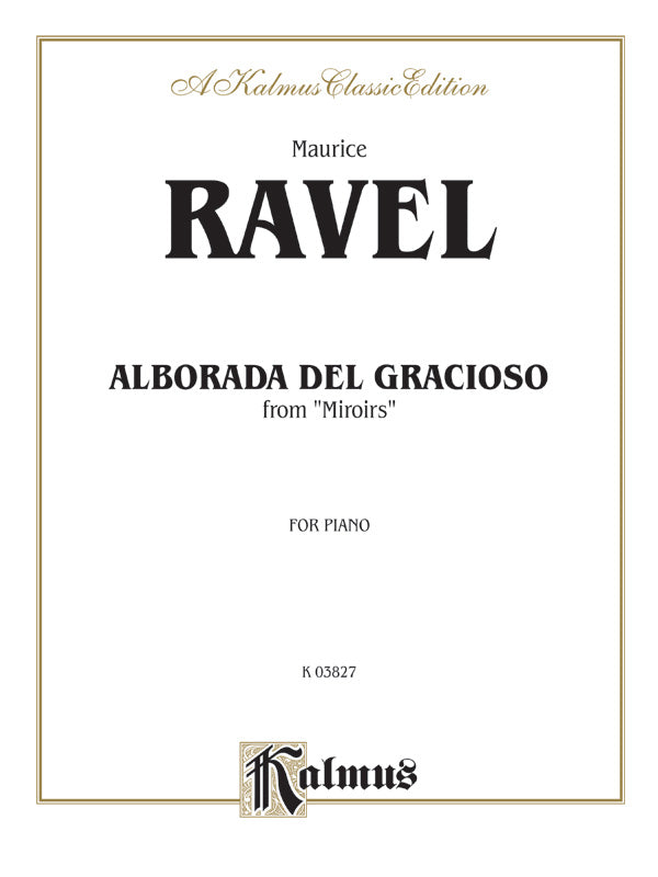 Alborada del gracioso from <I>Miroirs</I> Cover Image