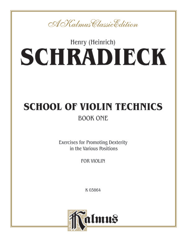Schradieck: Complete Scale Studies Sheet Music Preview