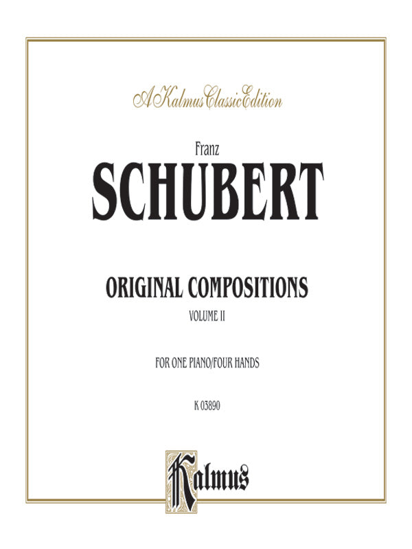 Original Compositions for Four Hands, Volume II Cover Image