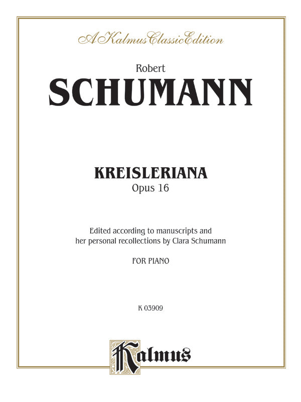 Kreisleriana, Opus 16 Cover Image