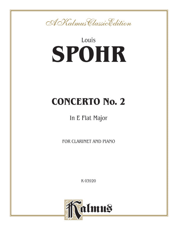 Spohr: Concerto No. 2 in E flat Major, Op. 57 Sheet Music Preview