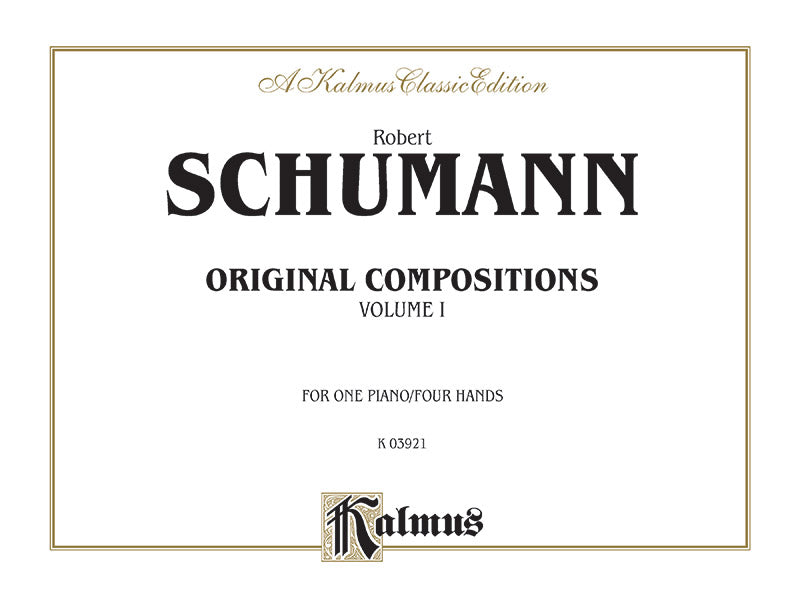 Original Compositions for Four Hands, Volume I Cover Image