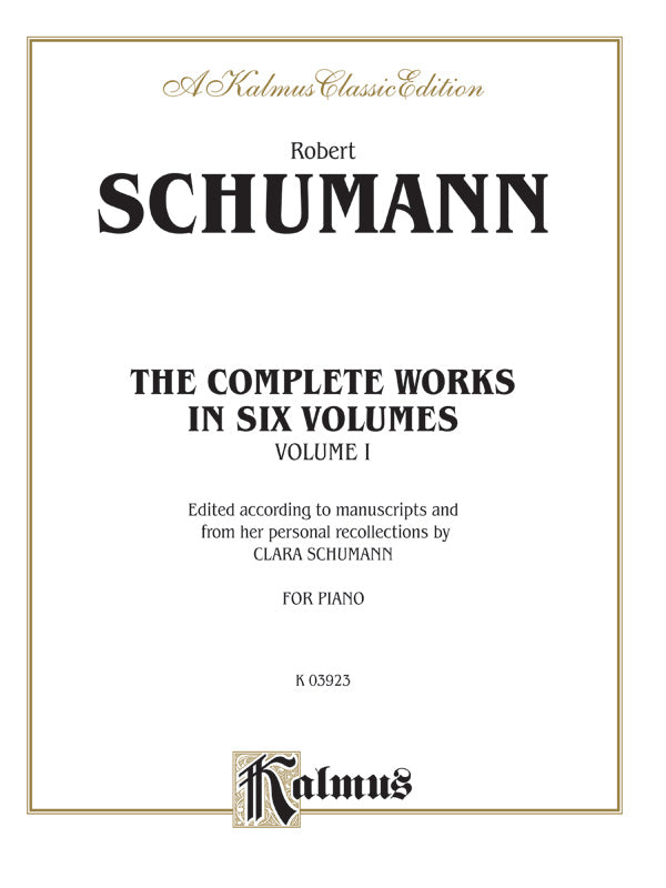 Complete Works, Volume I Cover Image