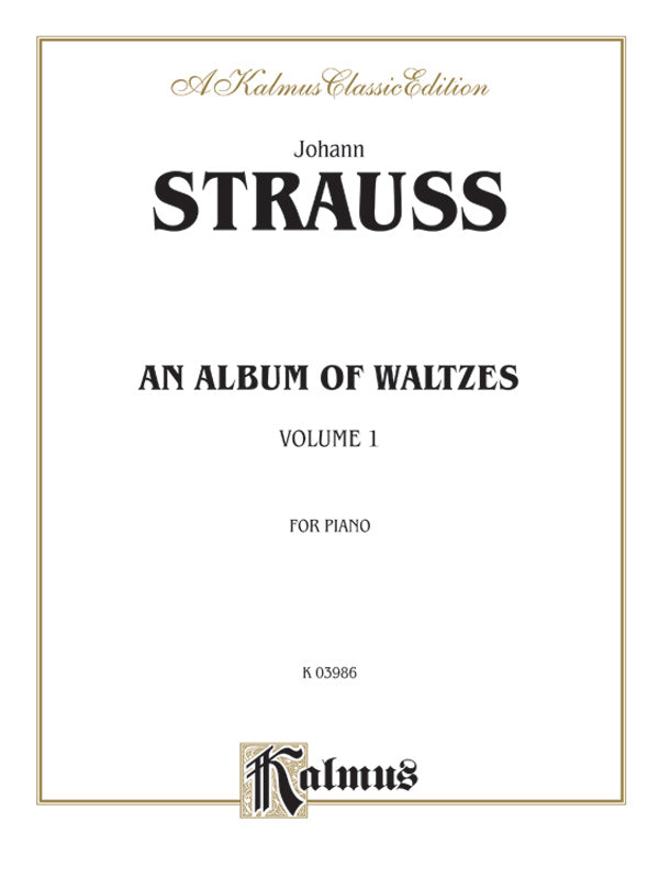 Waltzes, Volume I Cover Image