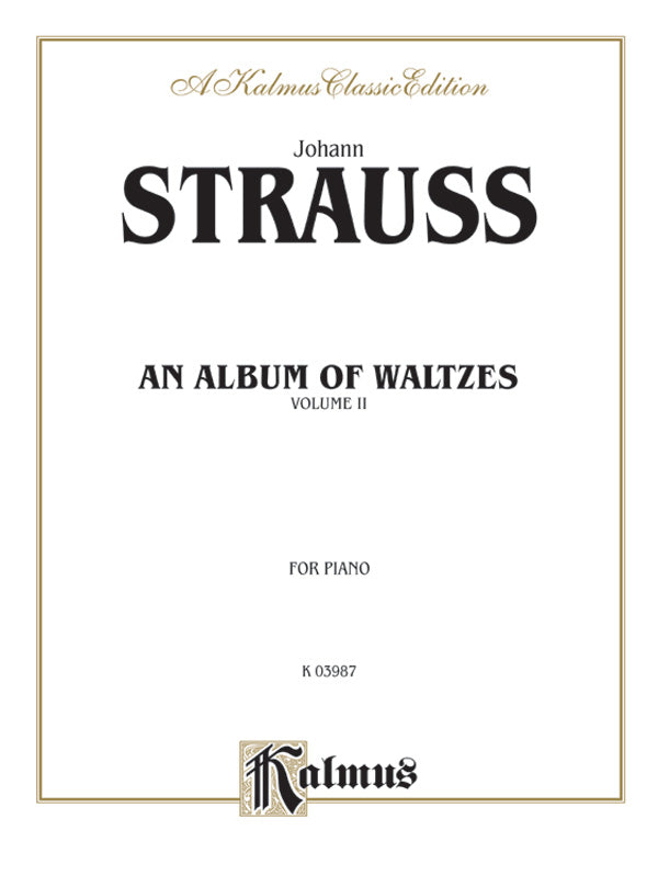 Waltzes, Volume II Cover Image