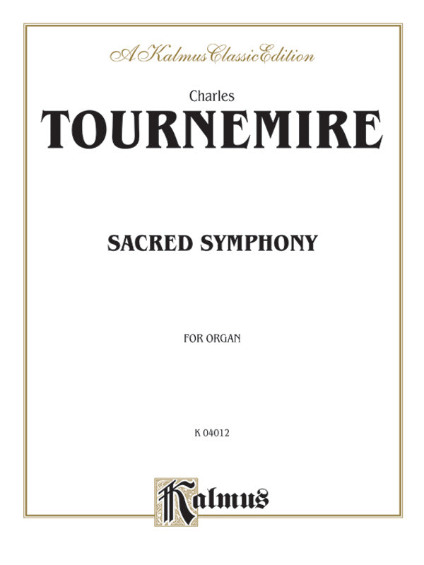 Sacred Symphony Cover Image