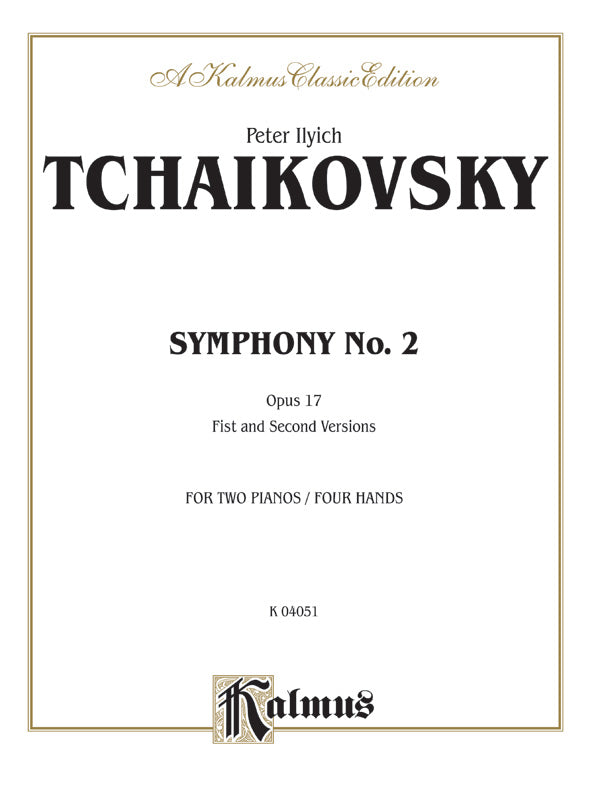Tchaikovsky: Symphony No. 2 in C Minor, Op. 17 "Little Russian" Sheet Music Preview