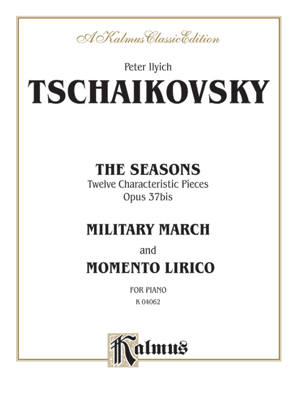 The Seasons, Opus 37 Cover Image