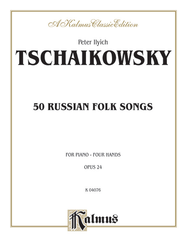 Fifty Russian Folk Songs Cover Image