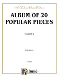 Album of Twenty Popular Pieces for Organ, Volume II Cover Image