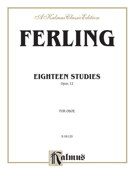 Eighteen Studies, Opus 12 Cover Image
